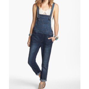 Free People Denim Overalls